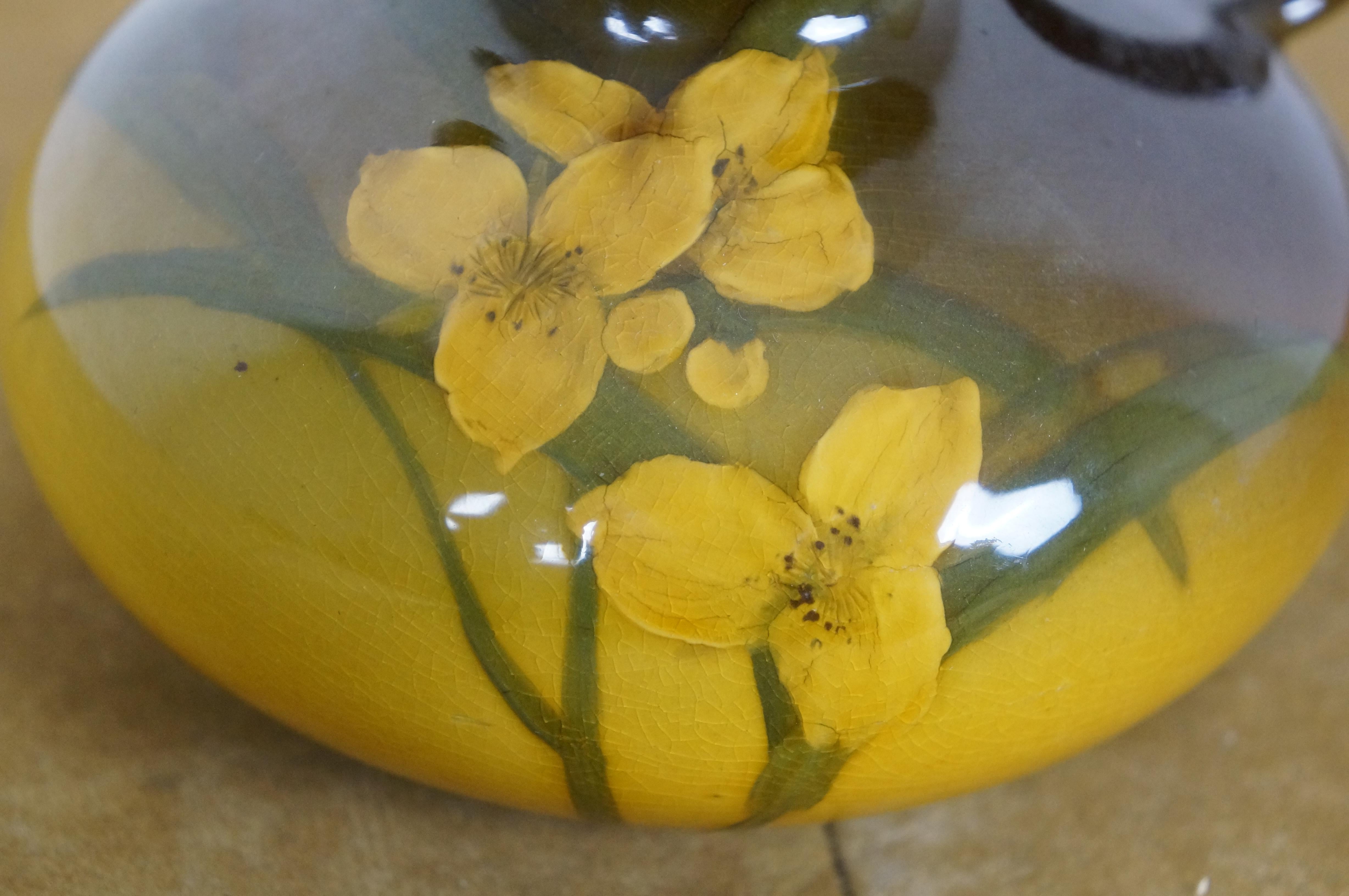 Antike 1902 Rookwood Carrie Steinle 461 Floral Creamer Pitcher Krug 4