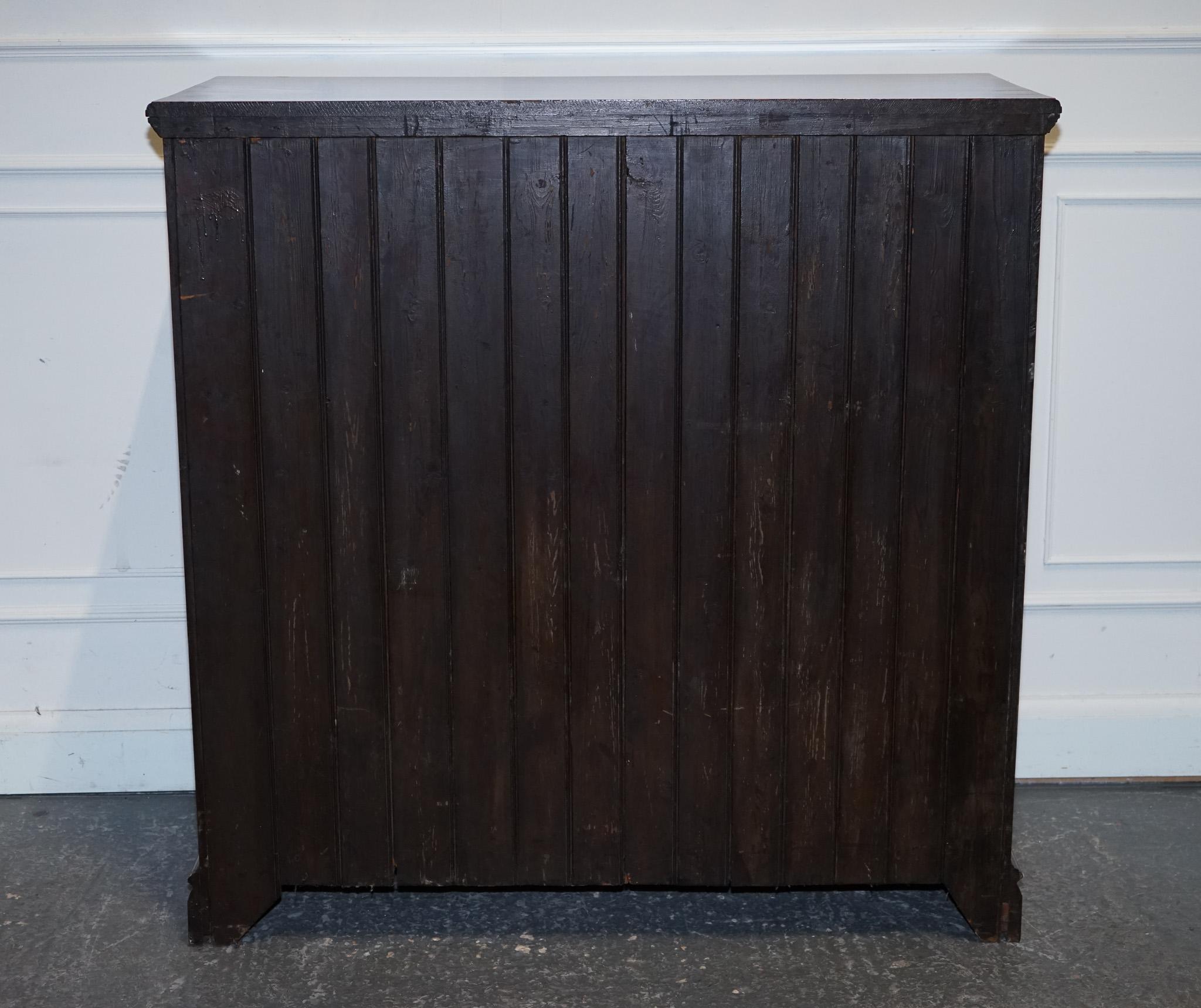 ANTICO 1904 ARTS & CRAFTS PERIODO CASSETTIERA FATTA DA HARRIS LEBUS in vendita 7