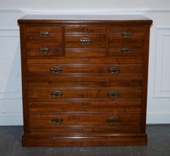 ANTIQUE 1904 ARTS & CRAFTS PERIOD CHEST OF DRAWERS MADE BY HARRiS LEBUS