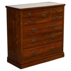 ANTIQUE 1904 ARTS & CRAFTS PERIOD CHEST OF DRAWERS MADE BY HARRiS LEBUS