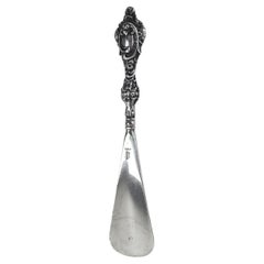 Antique 1904 Sterling Silver English Art Nouveau Shoe Horn
