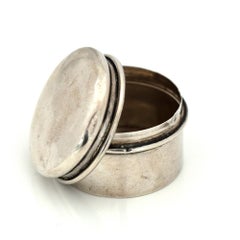 Antike 1905 Sterling Silber Eitelkeit Topf