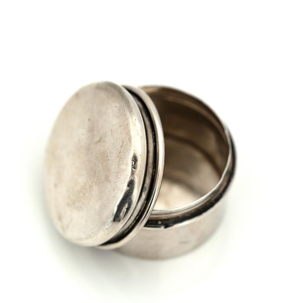 Ancien pot de toilette en argent sterling de 1905 Bon état - En vente à London, GB