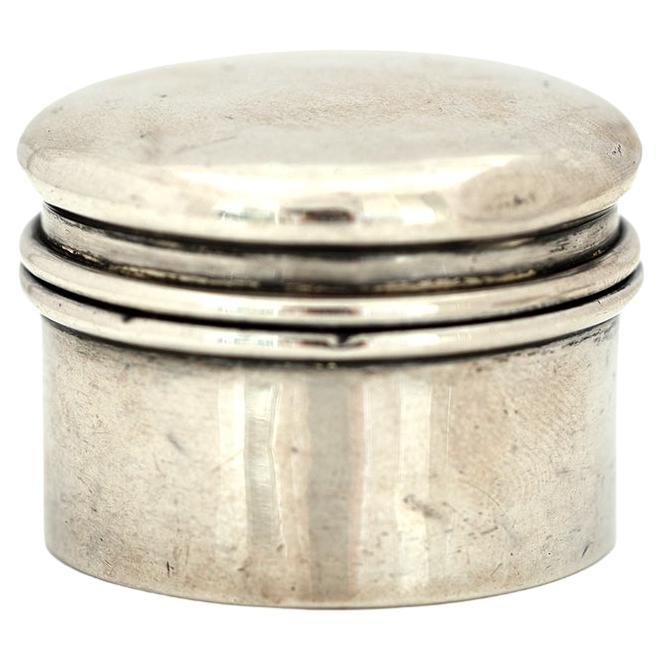 Ancien pot de toilette en argent sterling de 1905 en vente
