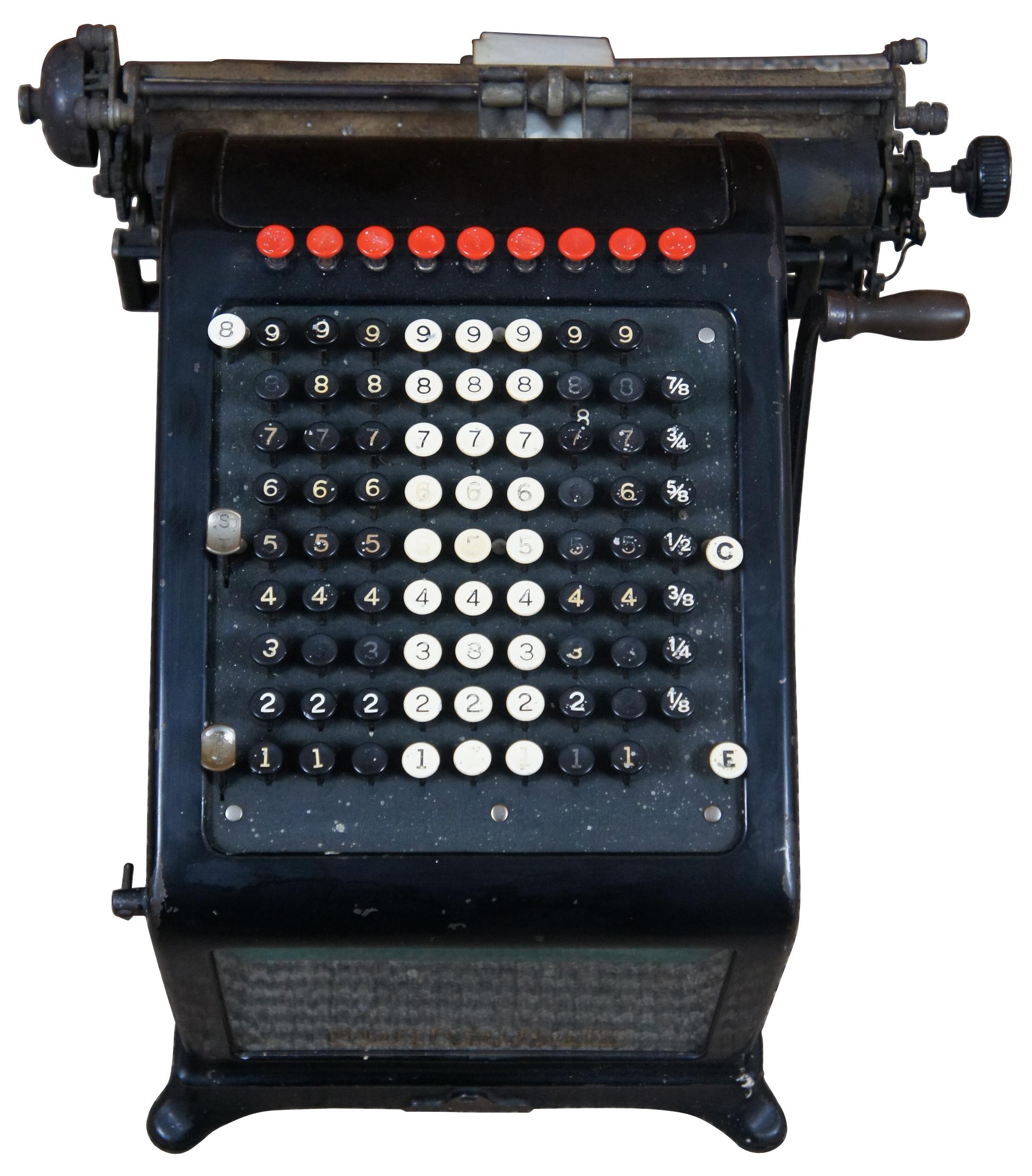 burroughs typewriter value