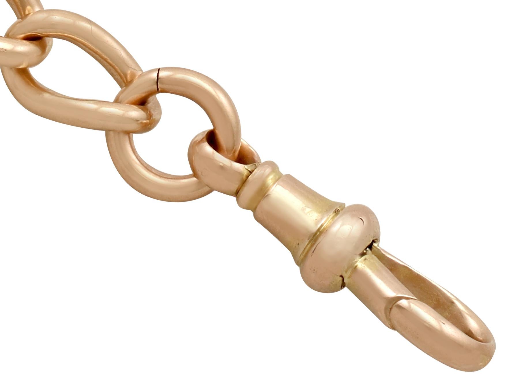 vintage 15k 610 yellow gold cuban link chain necklace 20'' length