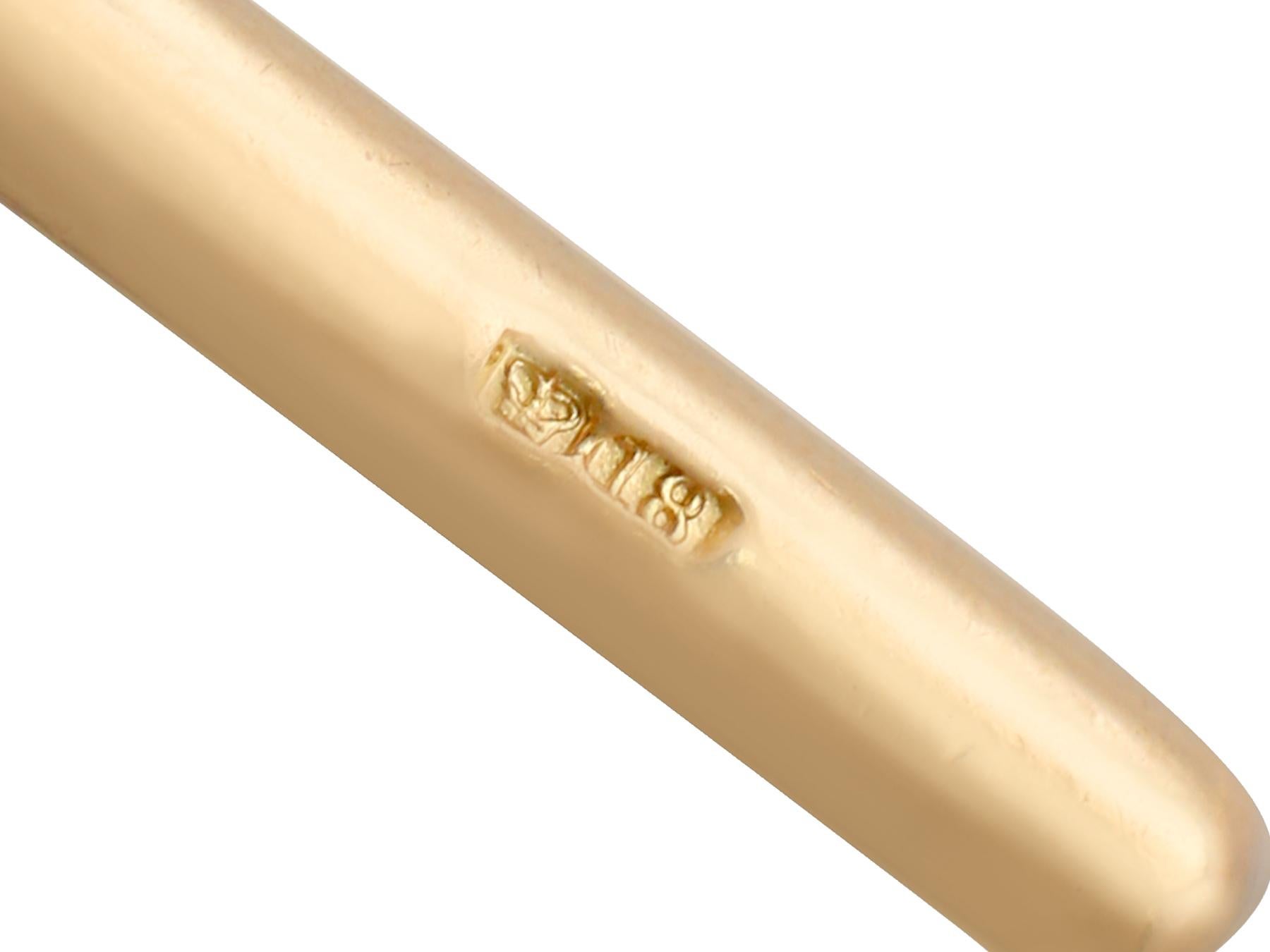 Antique 1910s Yellow Gold Albert Watch Chain In Excellent Condition In Jesmond, Newcastle Upon Tyne