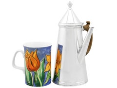 1910s Crichton Brothers Sterling Silver Coffee Pot