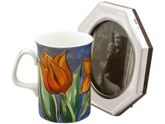 Antique 1910s Sterling Silver Pair of Photograph Frames