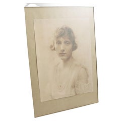 Antique 1910s Sterling Silver Photograph Frame
