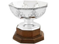 Antique 1911 Sterling Silver Presentation Bowl