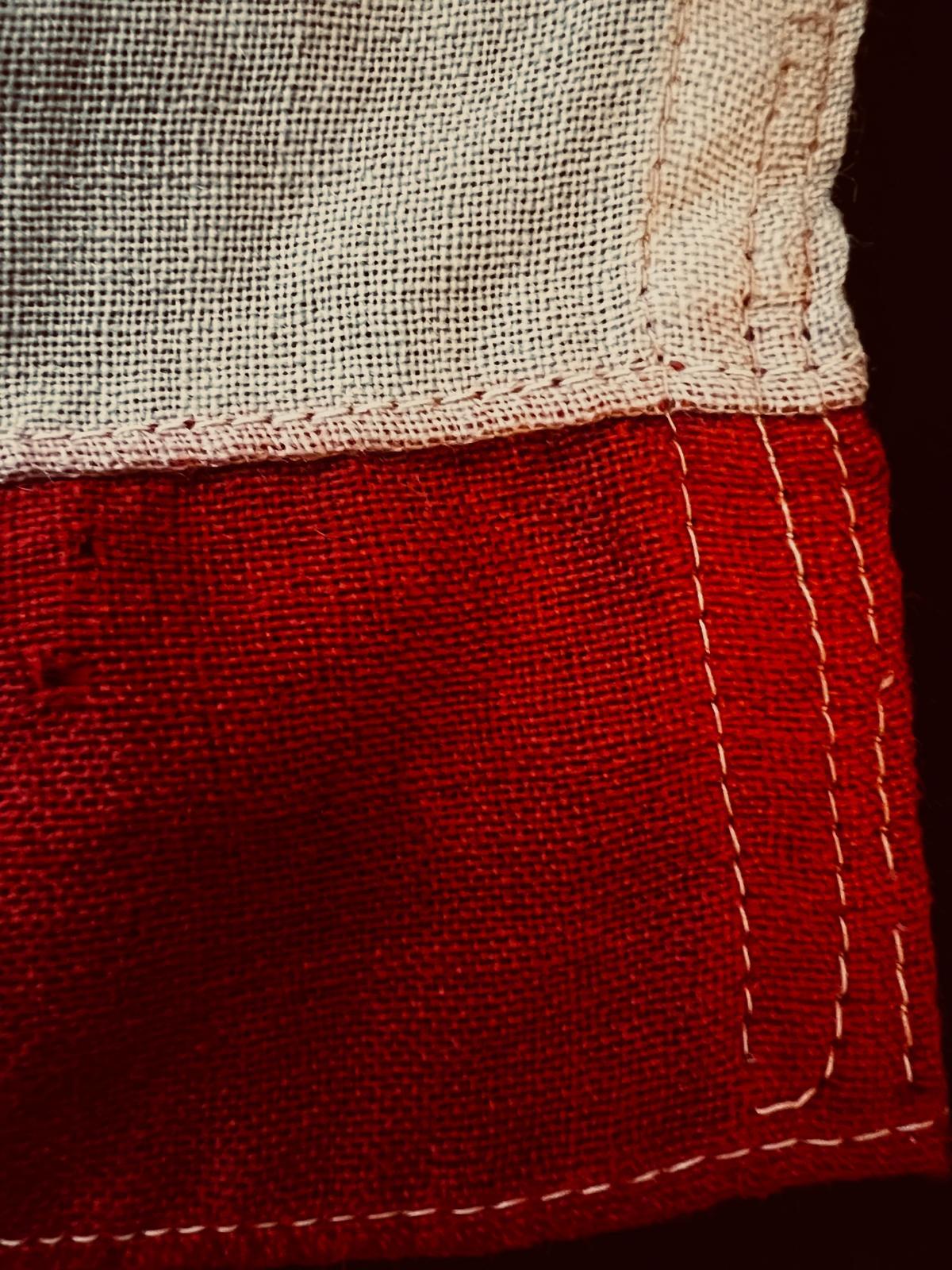 Américain Antique 1912 Wool 48-Star American Flag, Rare Pre-Standard Collectible en vente