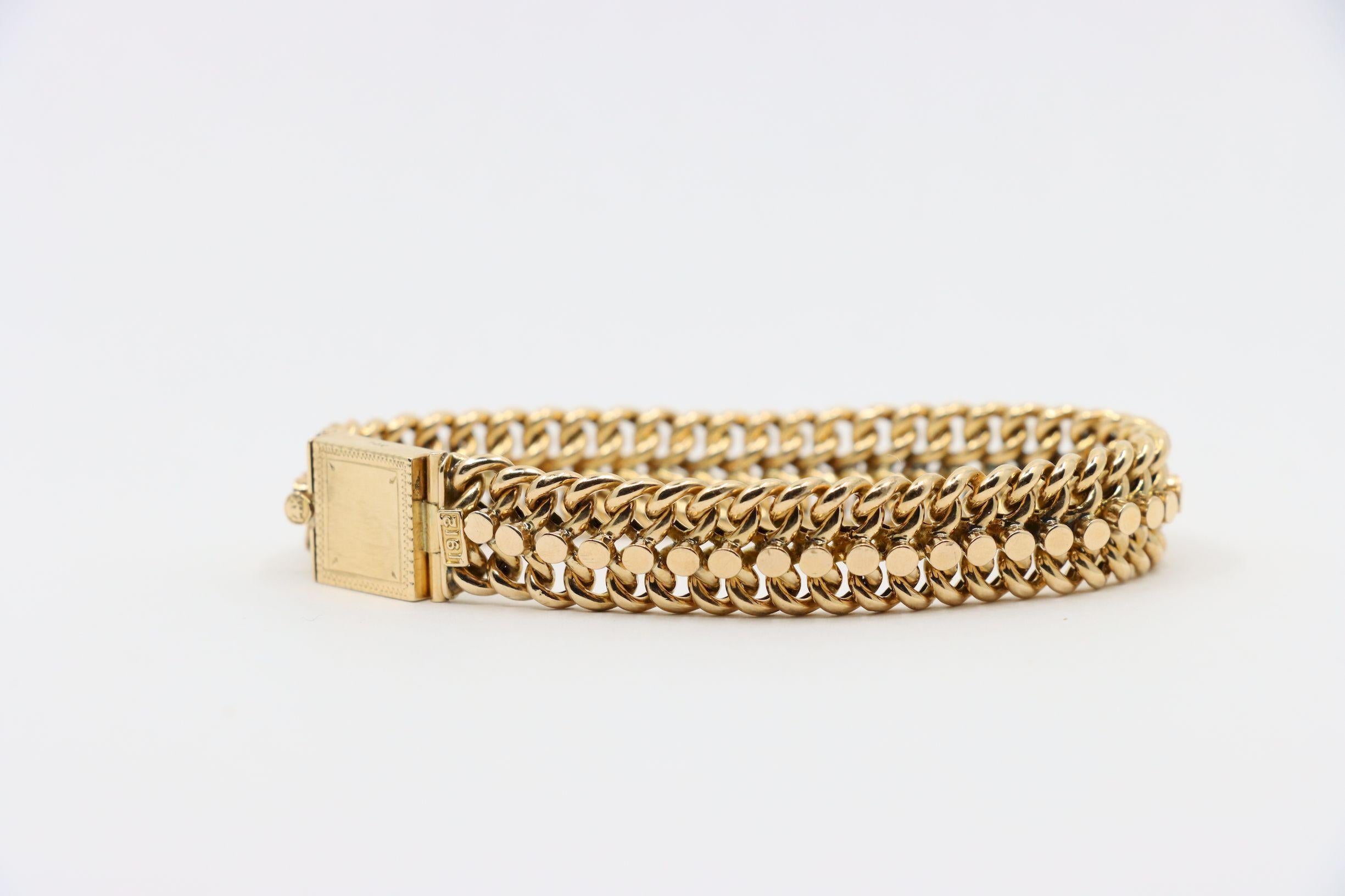 Women's Antique 1912's 14K Gold Bracelet