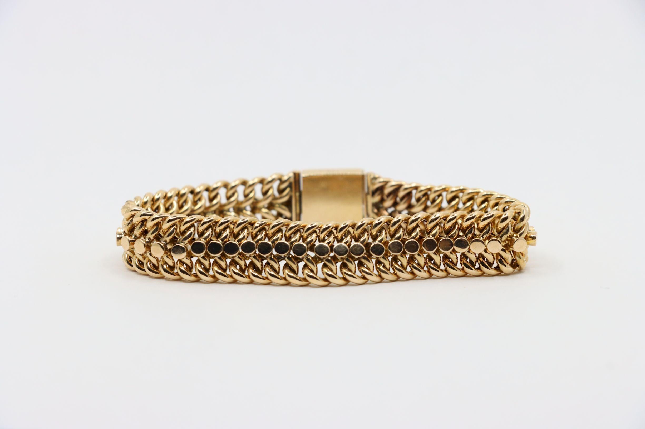 Antique 1912's 14K Gold Bracelet 1