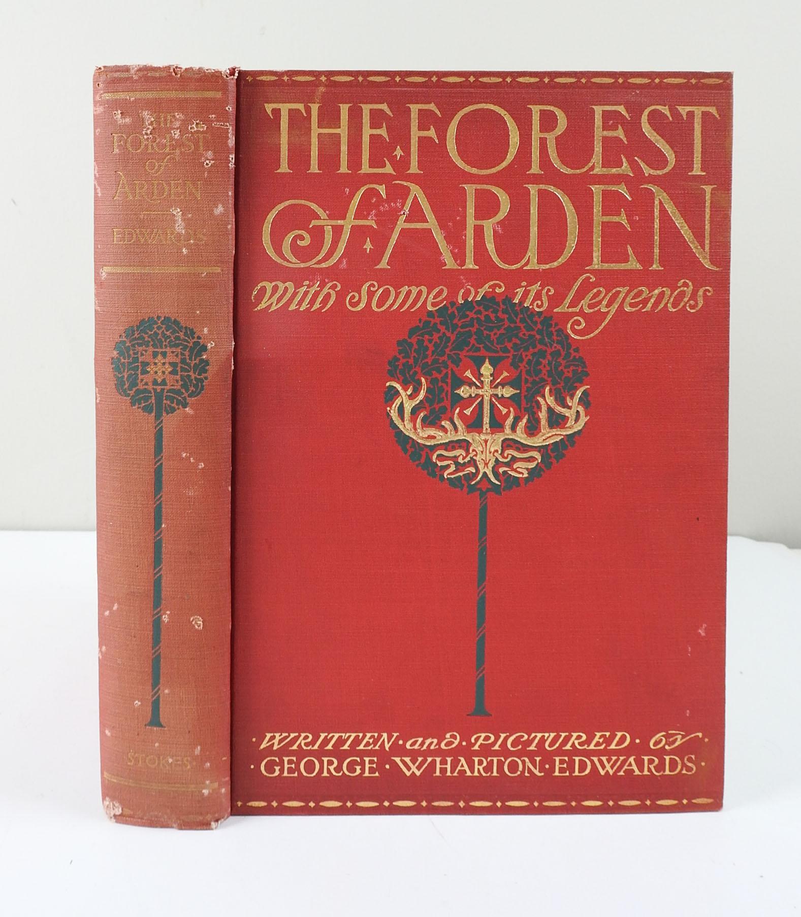 Livre de légendes de la Forêt d'Arden, Antique 1914 en vente 2