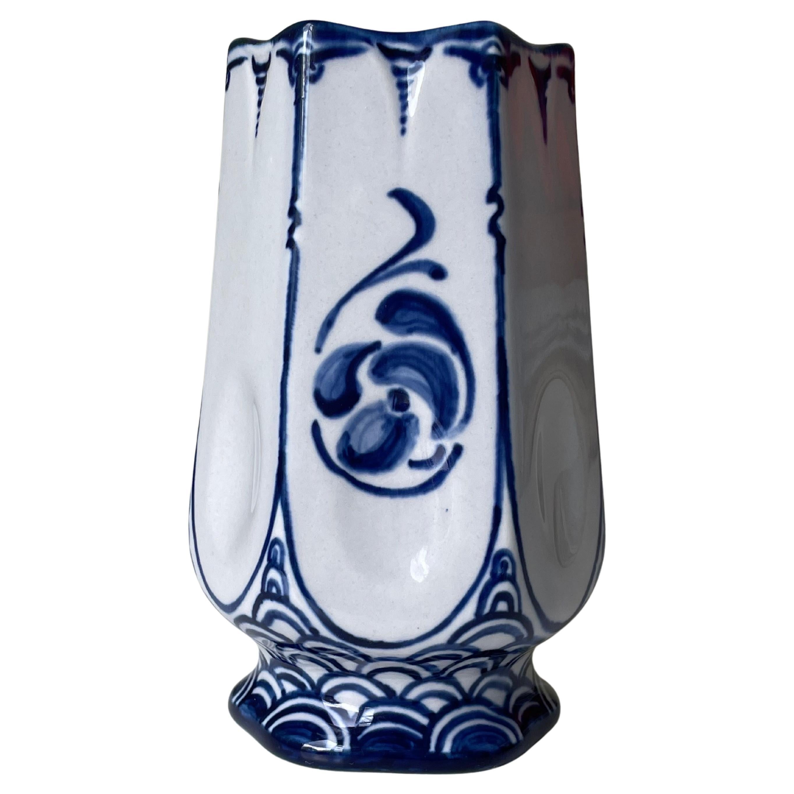 Antike Vase im Jugendstil von 1915, Rörstrand, Schweden