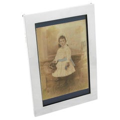 Antique 1918 Sterling Silver Photograph Frame