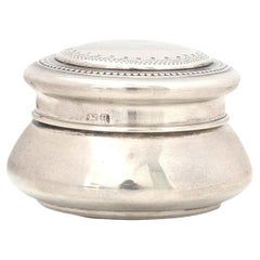 Antique 1919 Silver Gilt Pot