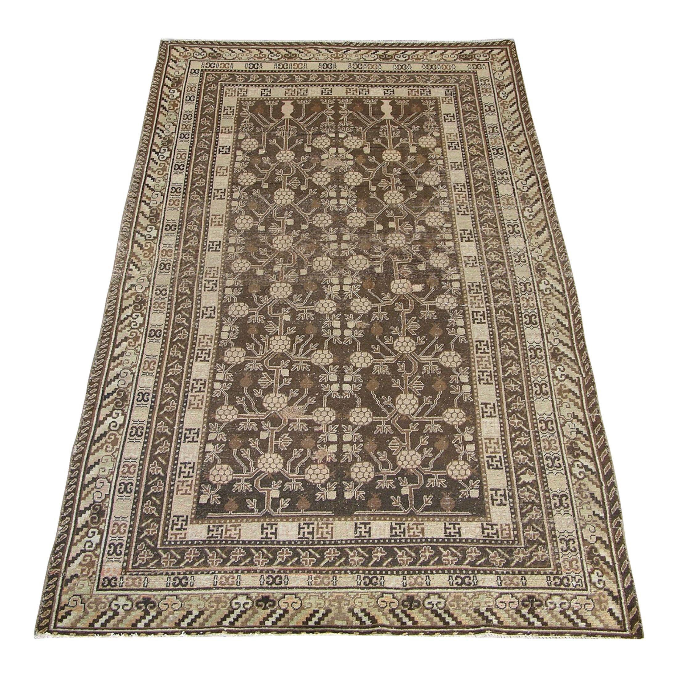 Tapis Samarkand ancien de 1920