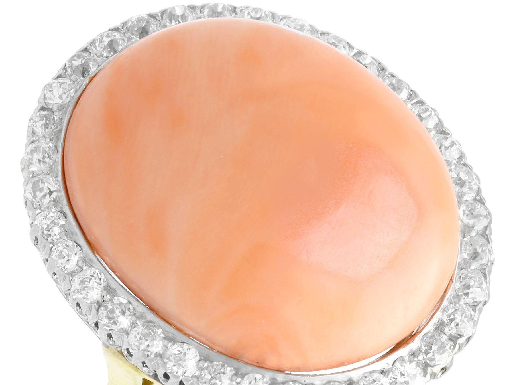 pink coral stone