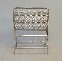 Antique 1920s Argentinian Vendosolo 18 Canister Candy Store Display (Caramelera)