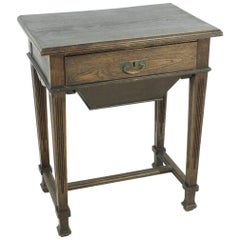 Antique 1920s Art Nouveau Sewing Table