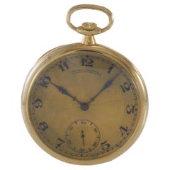 Antique 1920s Patek Philippe & Co. Pocket Watch Retailed by Spaulding & Co.
