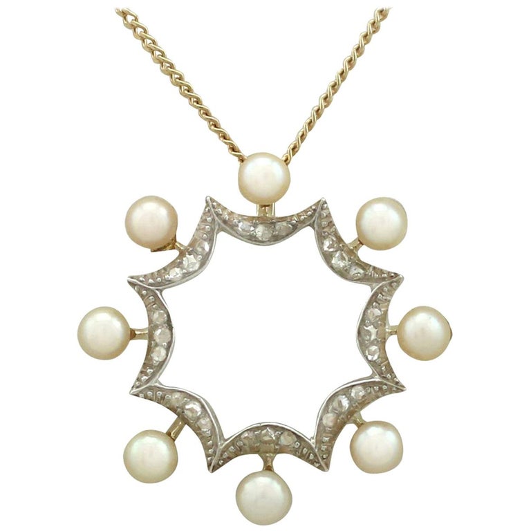 Pendentif en argent des années 1920, délicat et vintage