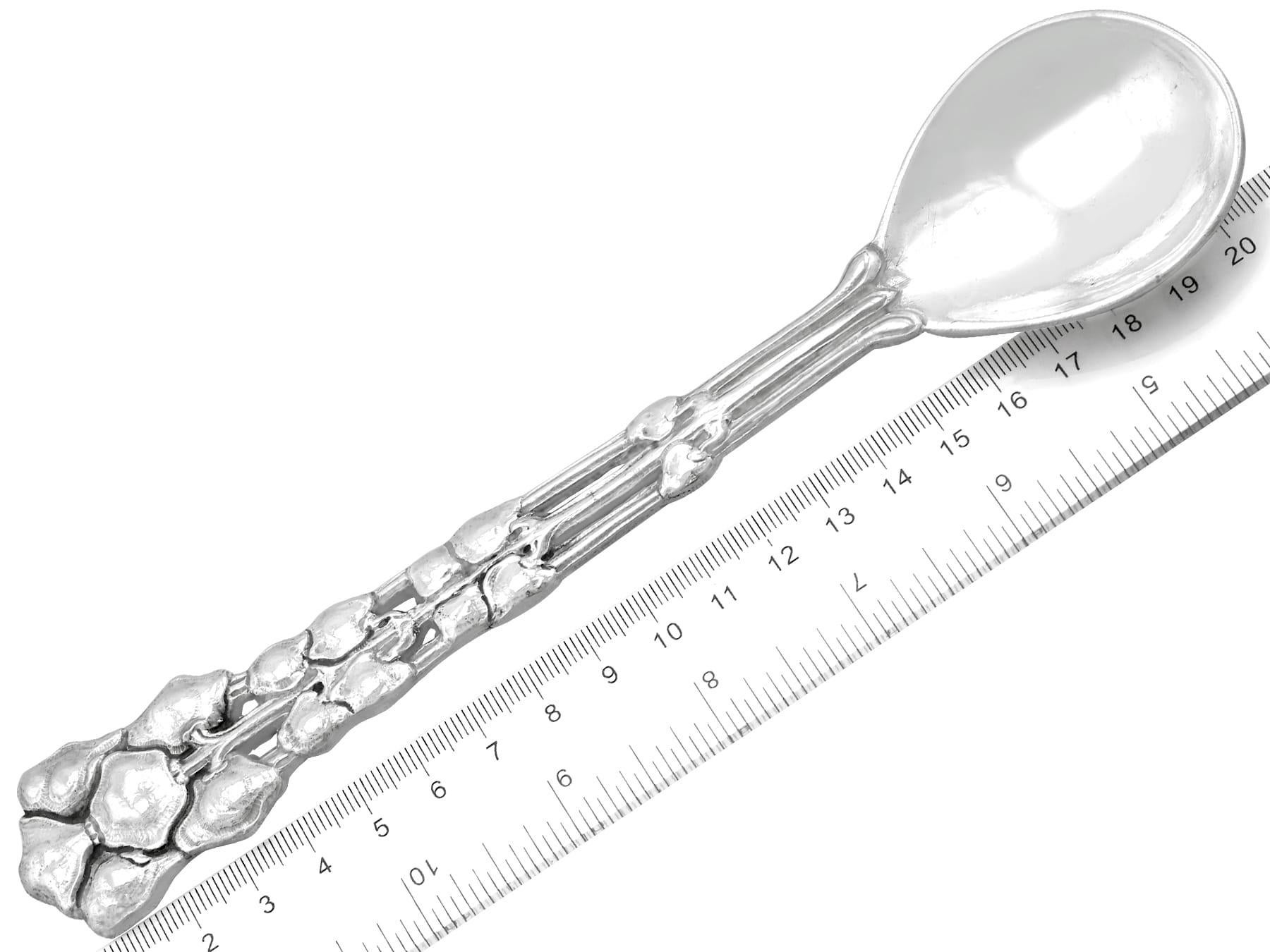 Antique 1920s Sterling Silver Presentation Spoon For Sale 2