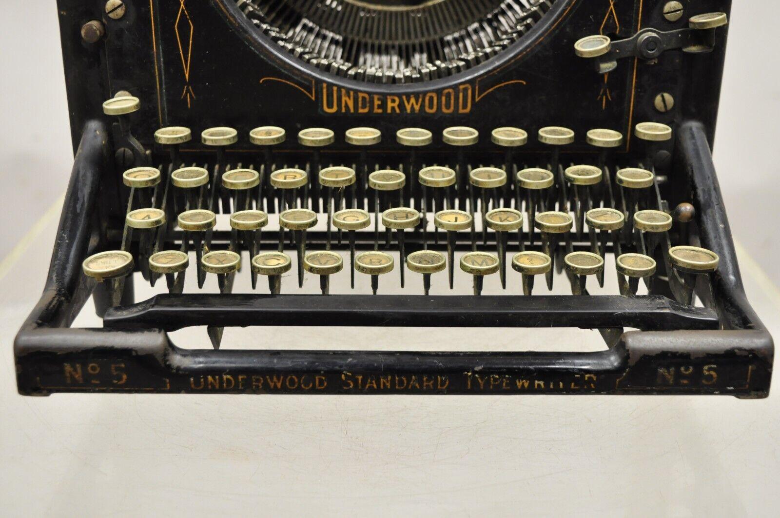 underwood typewriter value