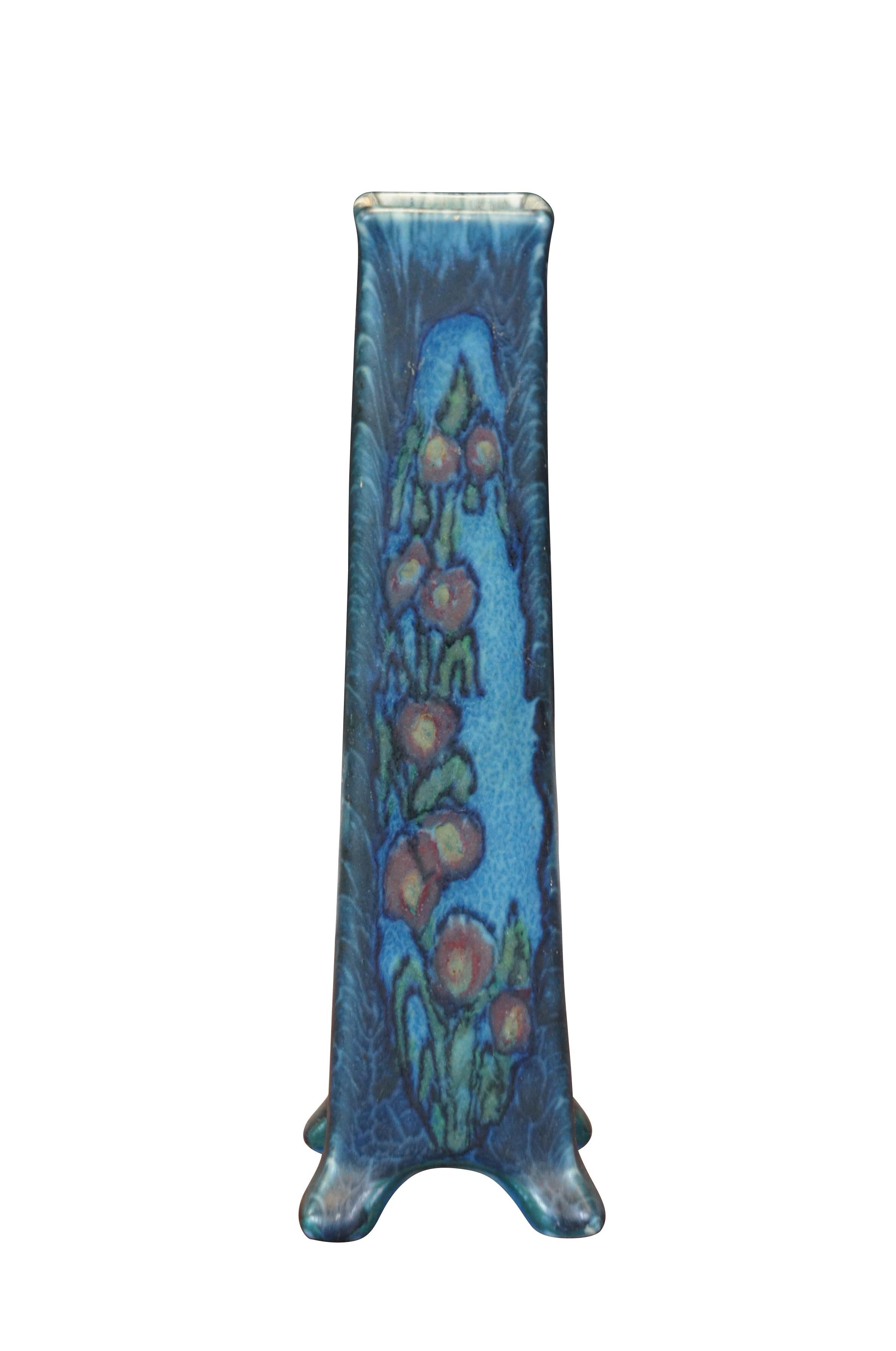 Art Nouveau Antique 1923 Rookwood Art Pottery Vera Tischler Vellum Bud Vase 8.5