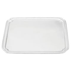 Antique 1927 Art Deco Sterling Silver Salver