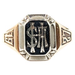 Antique 1927 Class Ring in Yellow Gold 