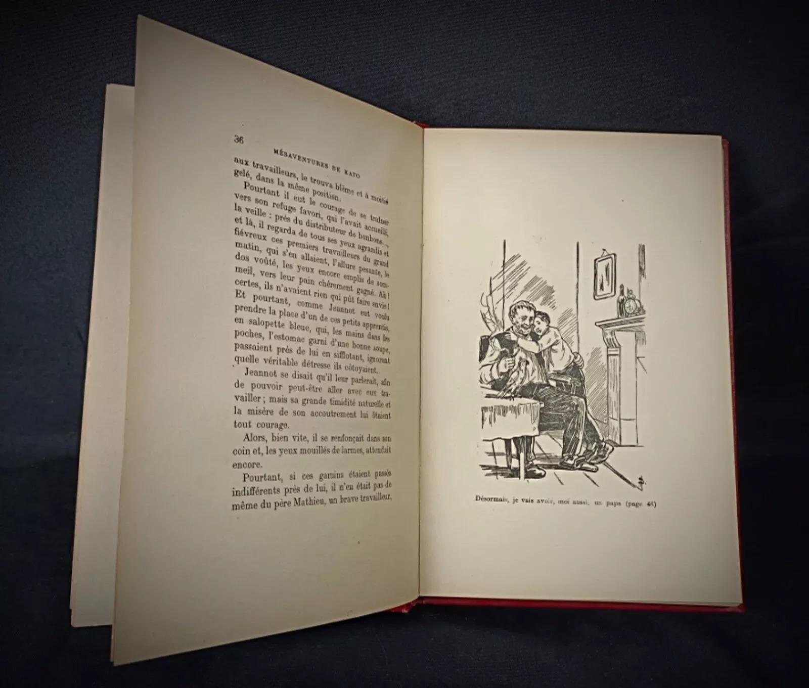 French Antique 1929 Book 