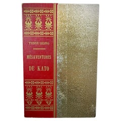 Libro antiguo de 1929 "Mésaventures de Kato" de Yvonne Lelong - 2Y235