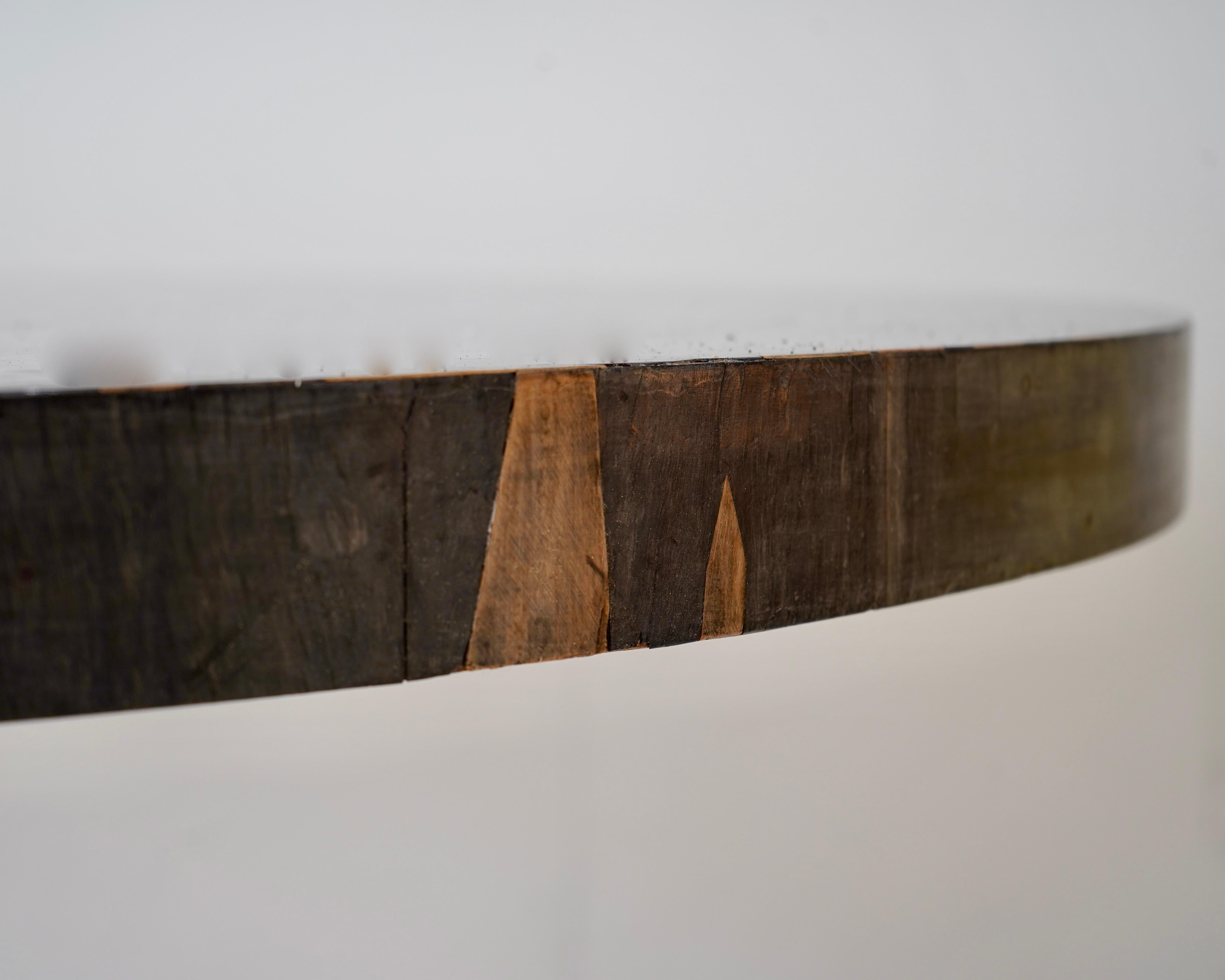 Antique 1930s Ebonised Pedestal Guéridon Hall Centre Dining Table 3