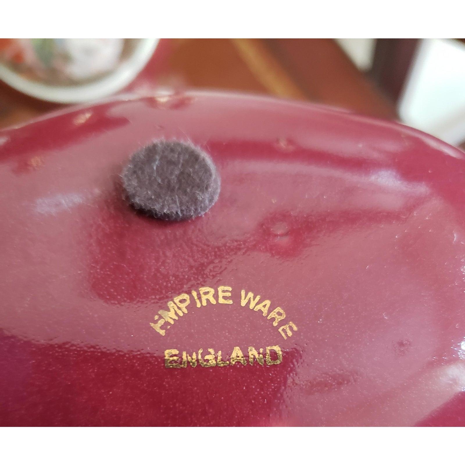 Antique 1930s English Empire Ware Urns Set, 5 Piece Set For Sale 1