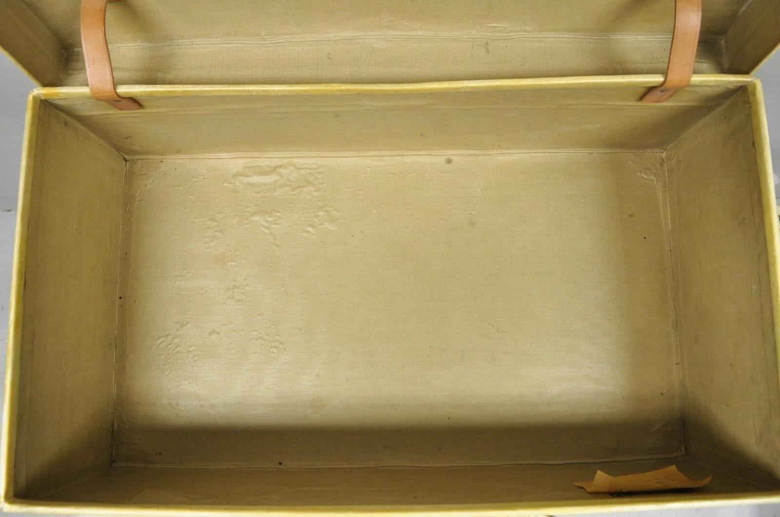 Antique 1930s Französisch Vellum Pergament große 30