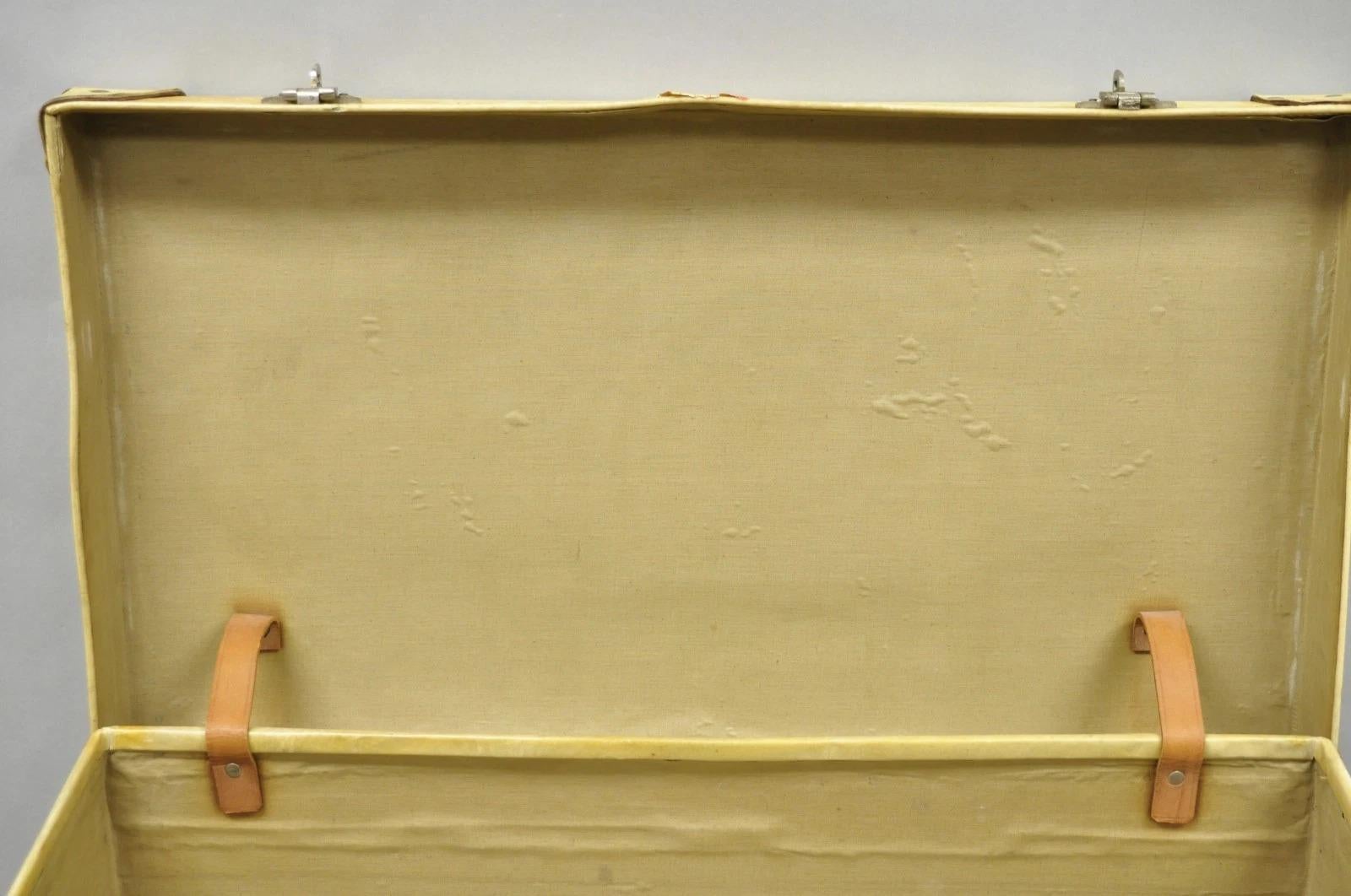 Antique 1930s Französisch Vellum Pergament große 30