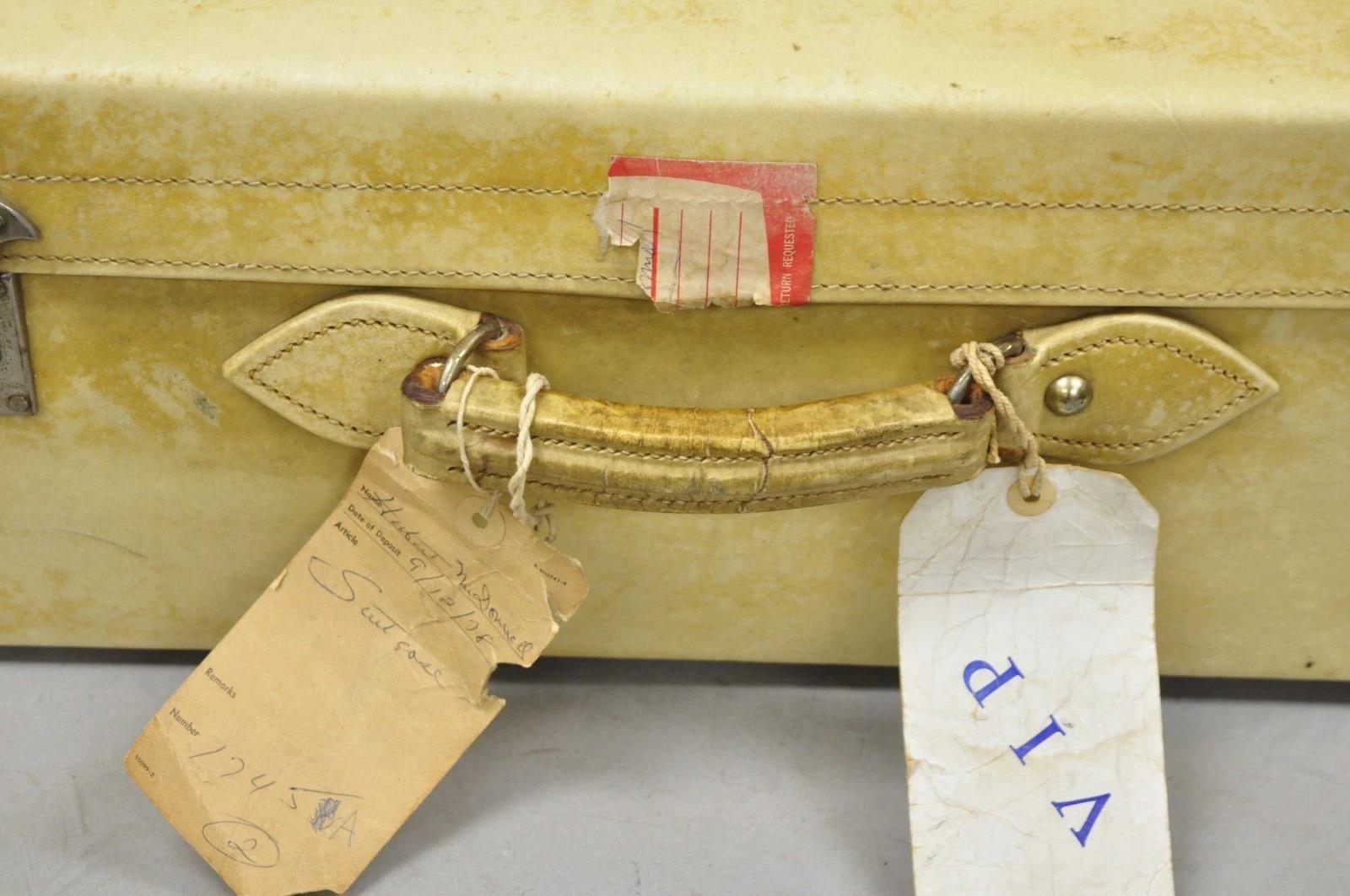 Antique 1930s Französisch Vellum Pergament große 30