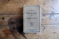 Antique 1930s German Protestant Hymnal — Choralbuch, Full Choral Notation 2C177