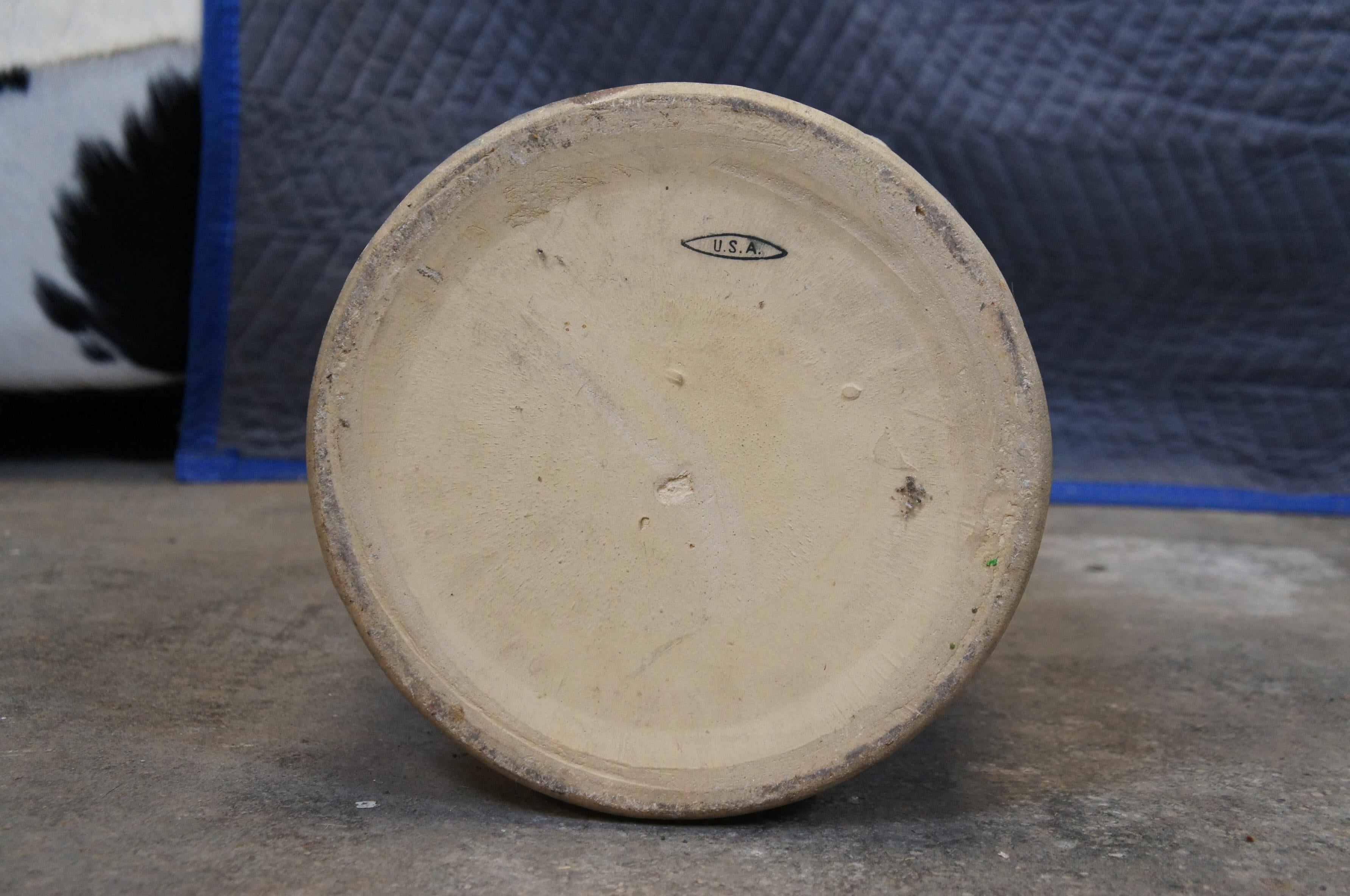 1930s Weller Pottery Néoclassique Acanthus Umbrella Cane Stand 20