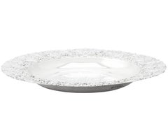 Antique 1935 English Sterling Silver Bon Bon / Strawberry Dish
