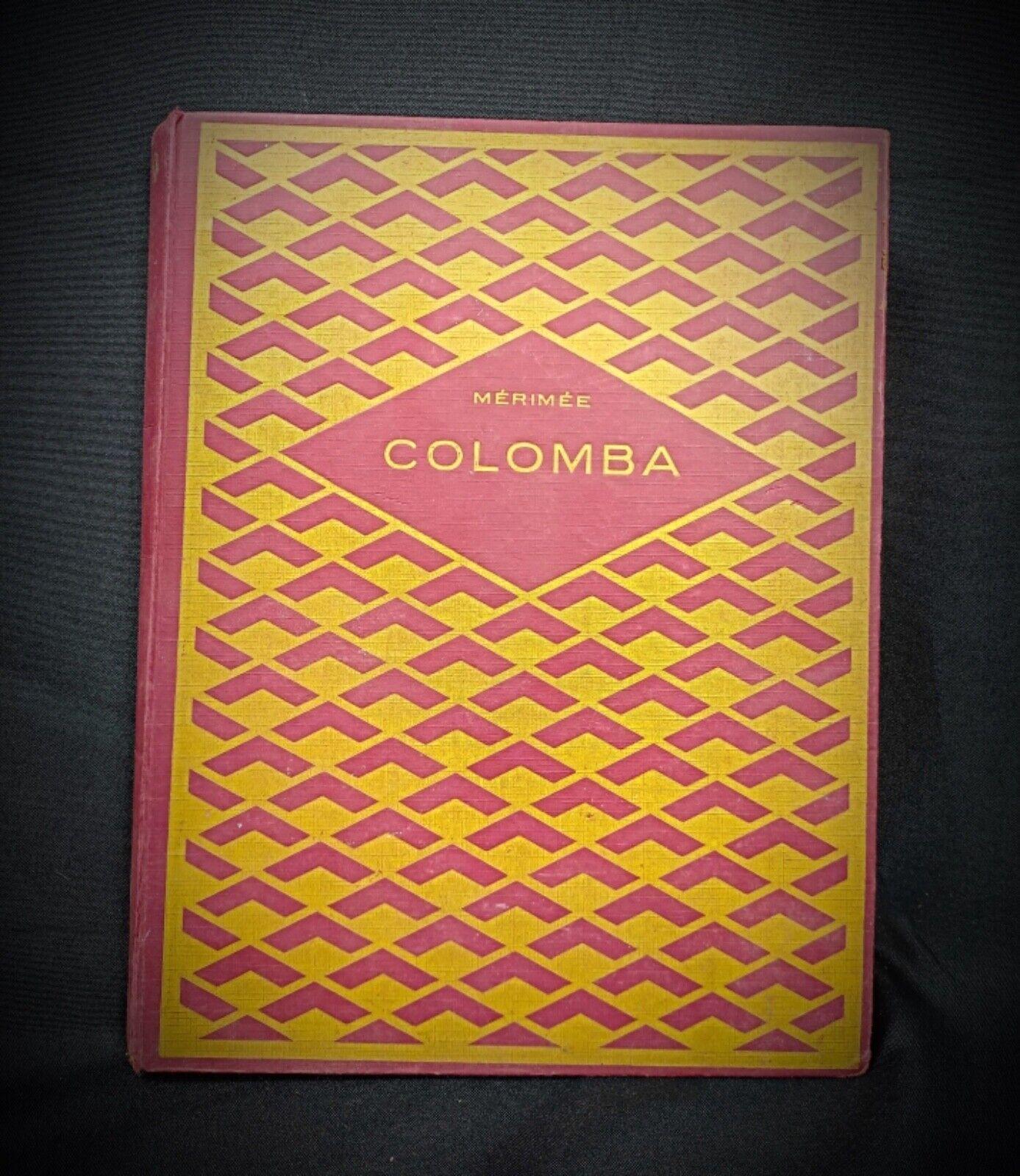 Livre ancien de 1950 - La Colomba de Mérimée, illustrée par Pierre Rousseau  - 2Y129 en vente 2