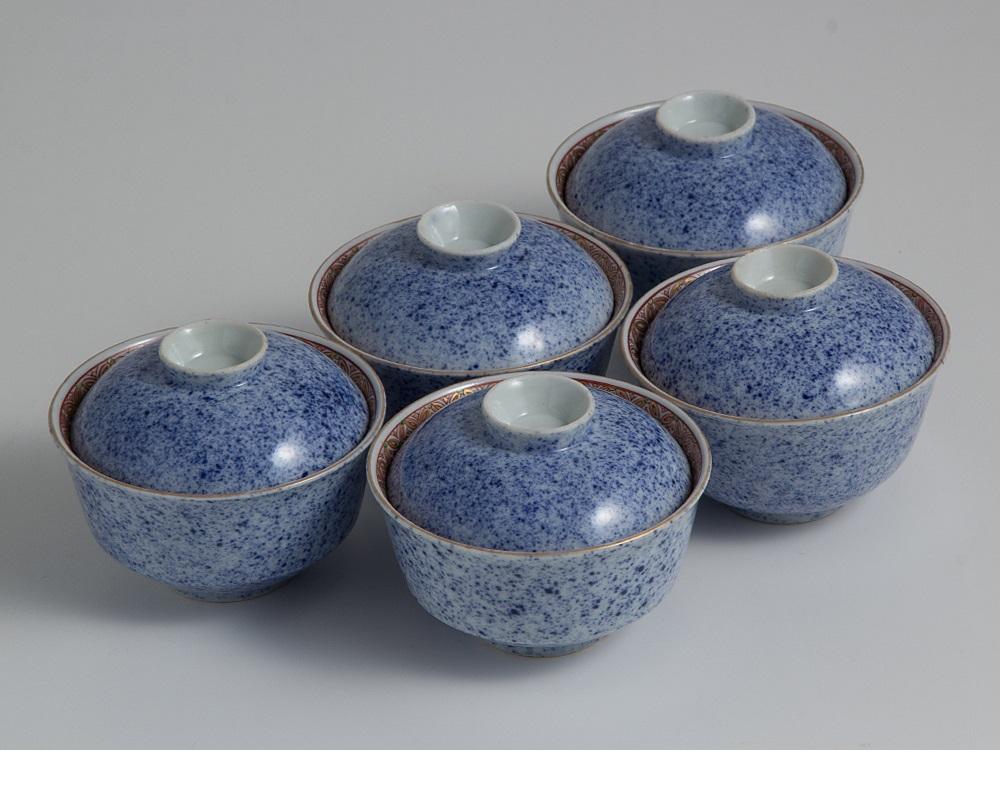 Antique 19ème siècle Soucoupe en coquille d'oeuf Fabulous Quality Japanese Porcelain:: Japan en vente 3