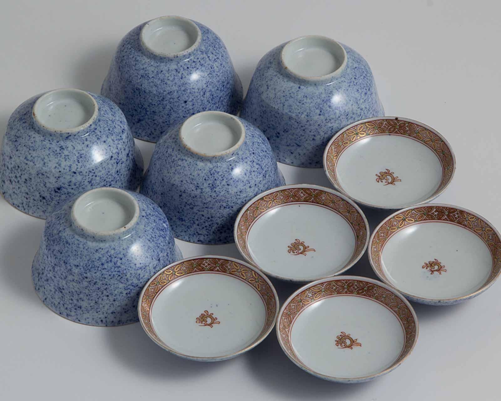 Antike Untertasse aus Eierschale aus dem 19. Jahrhundert Japanisches Porzellan von hervorragender Qualität:: Japan (Meiji-Periode) im Angebot