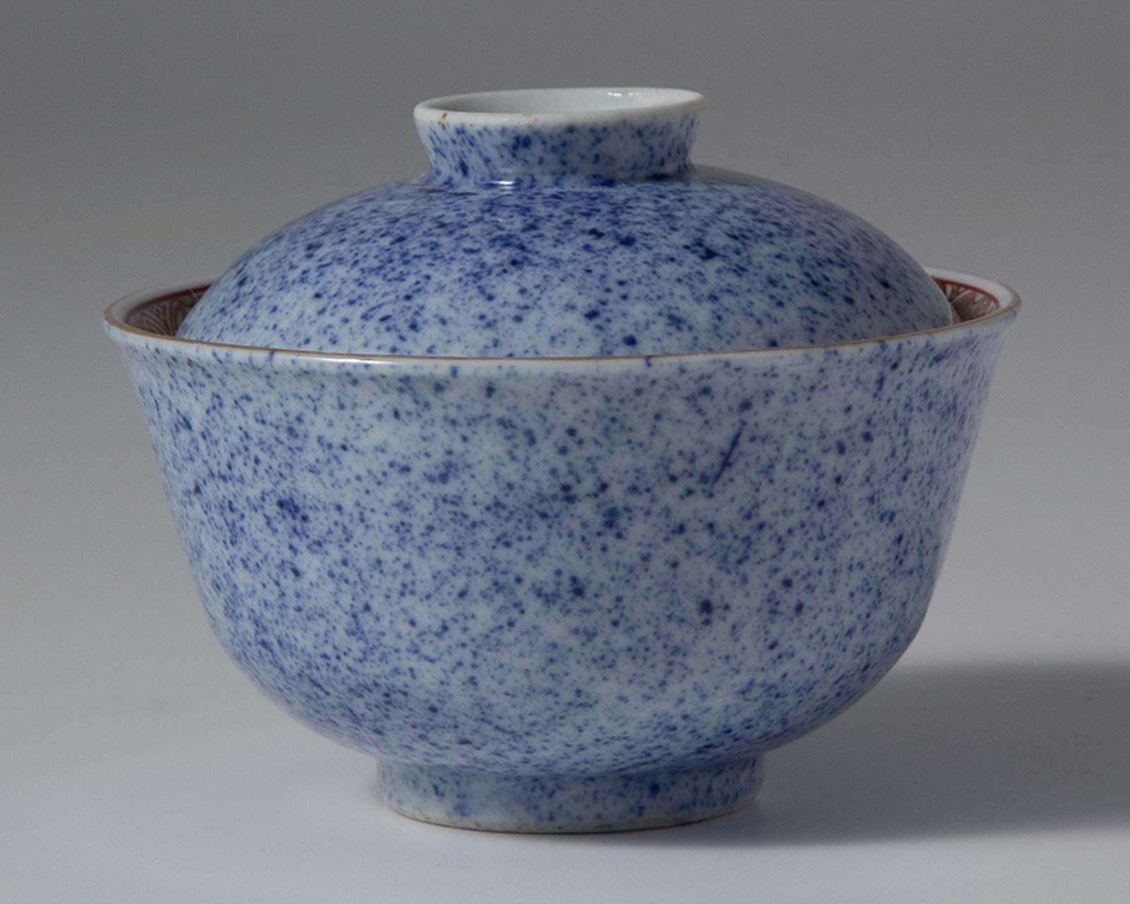 Antique 19ème siècle Soucoupe en coquille d'oeuf Fabulous Quality Japanese Porcelain:: Japan en vente 1