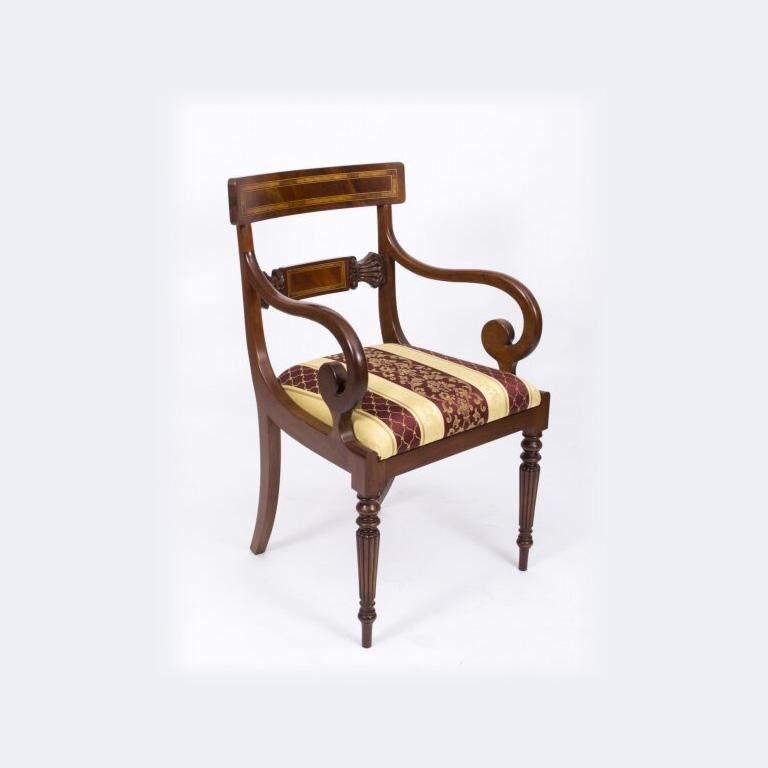 Antigua Mesa de Comedor Extensible Ovalada de 19 pies c.1880 y 20 Sillas de Comedor 9
