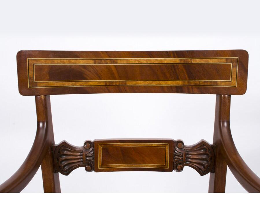 Antigua Mesa de Comedor Extensible Ovalada de 19 pies c.1880 y 20 Sillas de Comedor 10