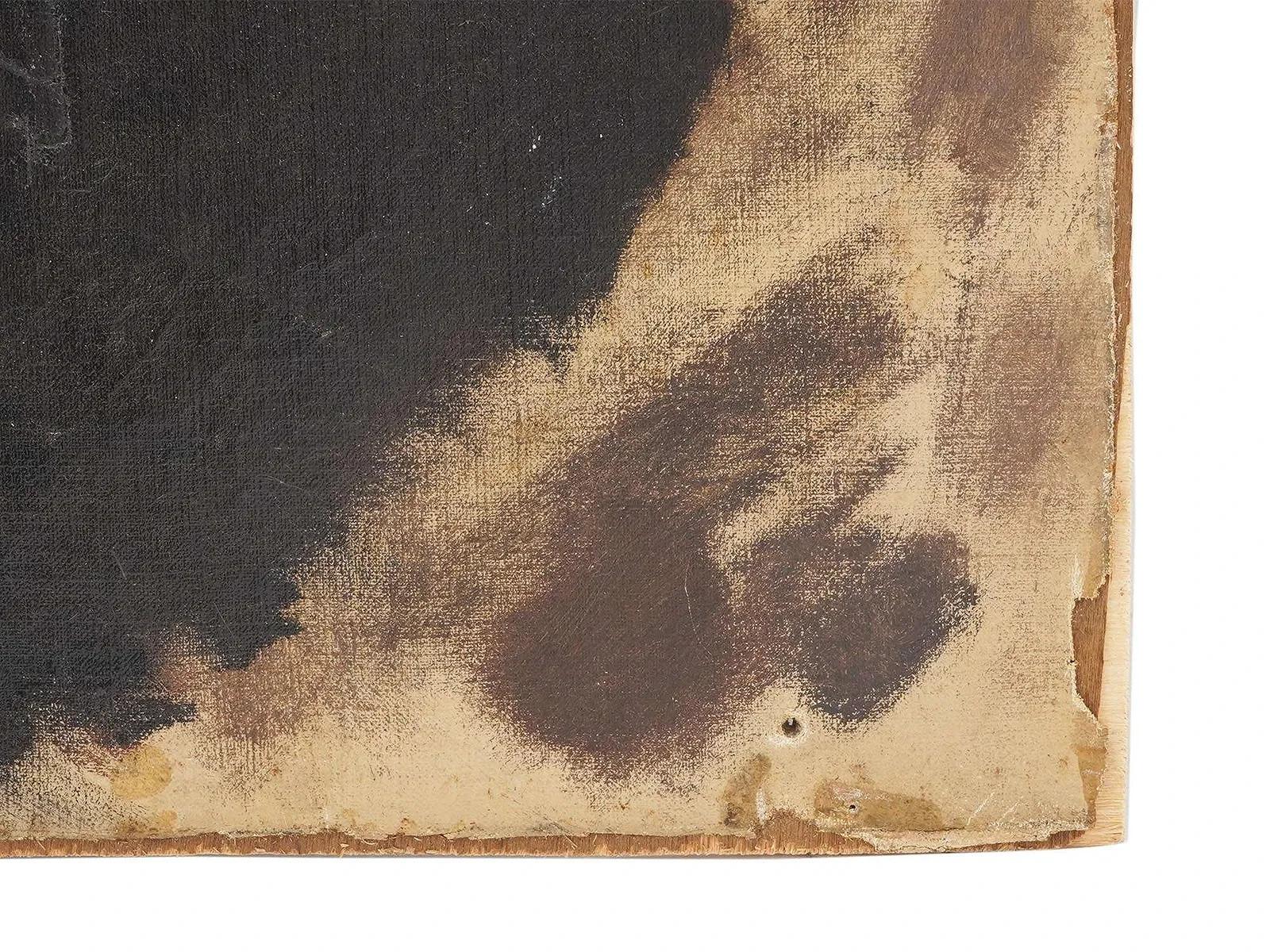 Antique 19th c American oil painting of a gentleman (19. Jahrhundert) im Angebot